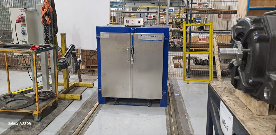 horno secado : curado motores modelo alstom hs 200 – 650 ap proyecto metro chile s.a.