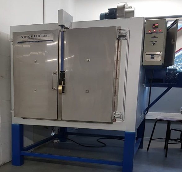 horno secado curado piezas metálicas modelo hq c 450 – 650 ag proyecto latam airlines